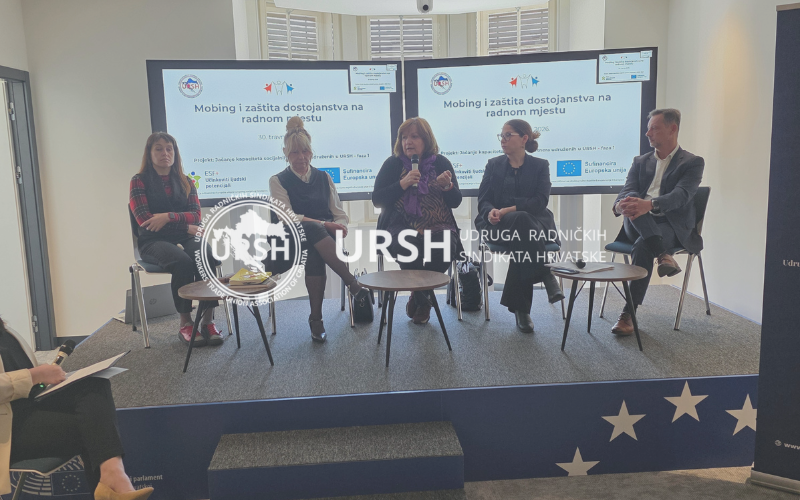 URSH konferencija: Mobing i za&scaron;tita dostojanstva na radnom mjestu